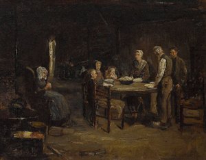 祈り 作： Max Liebermann